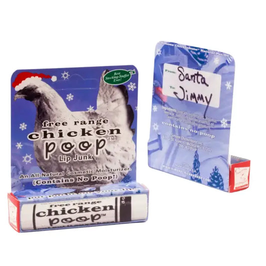 Chicken Poop Holiday Lip Balm