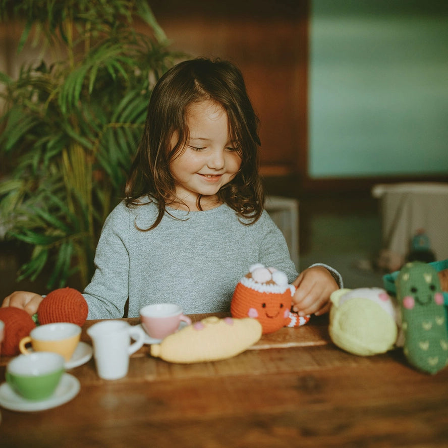 Pretend Play Food Rattle - Hot Cocoa