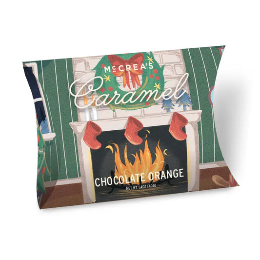 Caramels Pillow Box - Chocolate Orange (Cozy)