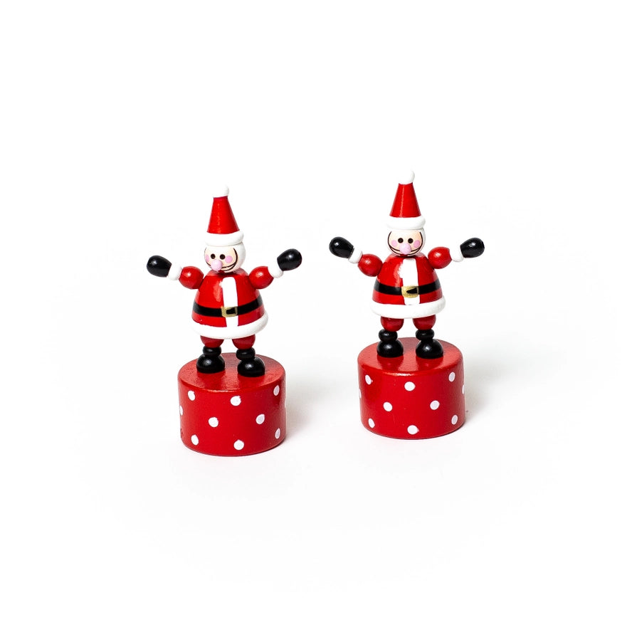 Santa & Reindeer Christmas Push Puppets